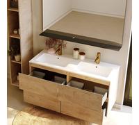 RIHO Spring-Up Dew Meuble avec plan vasque, 4 tiroirs, F001570D05,