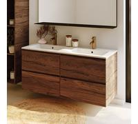 RIHO Spring-Up Dew Meuble avec plan vasque, 4 tiroirs, F001570D07,
