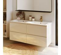 RIHO Spring-Up Dew Meuble avec plan vasque, 4 tiroirs, F001570Z01,