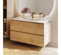 RIHO Spring-Up Dew Meuble avec vasque, 2 tiroirs, F001518D05,