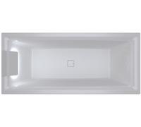 Riho Still Square LED baignoire rectangulaire 170x75 cm blanc B100004005