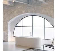 Baignoire îlot en solid surface RIHO VALOR 170x72x55 cm