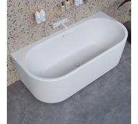 Baignoire murale en solid surface RIHO VALOR Back2Wall 180x80x56 cm
