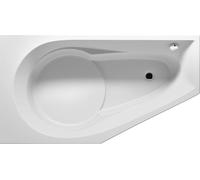 RIHO Yukon Baignoire d'angle, à encastrer, 1 place, 160x90x48cm, 175 Betteres, blanche, B008001005