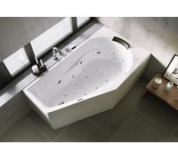 RIHO Yukon Baignoires d'angle, avec système Joy, à encastrer, 1 place, 160x90x48cm, 175 Betteres, blanc, B008011005, Exécution: Version droite