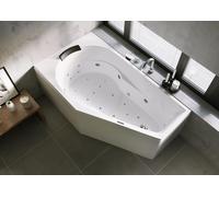 RIHO Yukon Baignoires d'angle, avec système Joy, à encastrer, 1 place, 160x90x48cm, 175 Betteres, blanc, B009011005