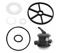 Riisoyu 6 Pièces Kit de réparation de Joint d'araignée, Vanne Piscine Joint Pompe Piscine pour SP0710CA SP0710X SP0711 SP0712 pour Multiports et Filtre à Sable Valve Vanne Piscine Rechange