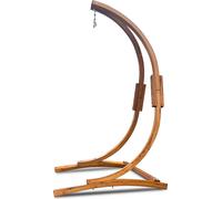 Rijoka support en bois fauteuil suspendu - charge 120kg - 120x120x210cm
