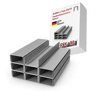 RIKAMA® Lot de 3000 agrafes de type 53 - Longueur : 12 mm - Largeur : 11,3 mm | Galvanisé | Dimensions 12/11,3