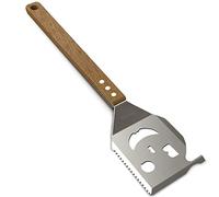 Rilltowpe Spatule De Grill Avec Manche En Bois Pour Grillades En Plein Air - Cadeau Pour Homme
