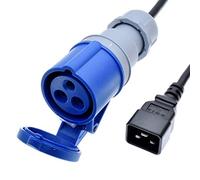 Riloer IP44 Antipoussière C20 à IEC309 316C6 16A Femelle