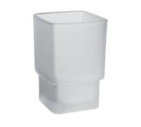 Rince-bouche en verre emco loft pour système de garde-corps, verre cristal satiné, 052000090