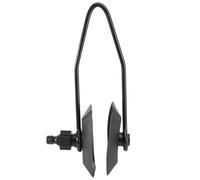 Rince-moteur en Acier à Ressort et Caoutchouc Rectangulaire pour Yacht Noir | Connexion Rapide Sécurisée, Raccord pour Tuyau à Instantané, Usage Marin Bateau