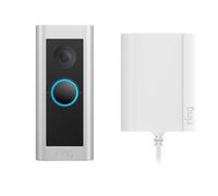 Ring Video Doorbell Pro 2 Nickel Satiné (filaire) + Adaptateur - Contrôle