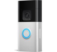 Ring Battery Doorbell Plus Noir, Nickel