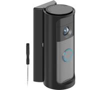 Ring Doorbell Angle Mount, 0-360° Flexible Réglable Sans Perçage Kit | Coin de sonnette pour sonnette vidéo Ring Battery/Plus/Pro (version 2026), idéal pour les appartements de location et