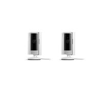 Ring Caméra intérieure 2ème génération 1920 x 1080 Pack de 2 Blanc