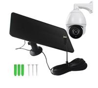 Ring Panneau solaire capteur intelligent 20 W Type-C | Panneau solaire pour caméra Ring pour entretien spot projecteur maison appartement balcon patio