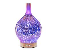 Rio Ella Diffuseur d'huiles essentielles aromathérapie ultrasonique humidificateur et veilleuse