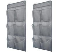 Riokem ® Organisateur suspendu multifonctionnel, espace de rangement derrière la porte de placard, étagère suspendue pour ranger les chaussettes, organiseur pour suspendre les chaussures et les ranger