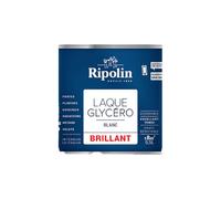 RIPOLIN Laque Glycéro Brillant Blanc 0,5 L