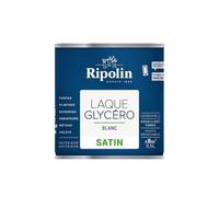 RIPOLIN Laque Glycéro Satin Blanc 0,5 L