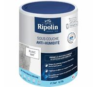 RIPOLIN Peinture anti-humidité - Blanc 0.75L