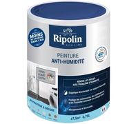 RIPOLIN - Peinture Anti-Humidité - Gris lomé - Satin - 0,75L