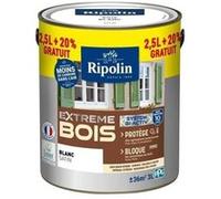 Ripolin Peinture Bois Satin Haute Protection 10 Ans Qui Protege Et Magnifie Vos Bois - Blanc Blanc G