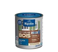 RIPOLIN Peinture Bois Satin Haute Protection 10 ans qui Protège et Magnifie vos Bois - Bleu océan