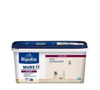 RIPOLIN Peinture Couleur Velours pour Murs, Boiseries Radiateurs - Rose