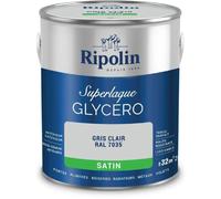 Ripolin Peinture de Préparation RAL 7035 Gris Clair Satiné - 2 L