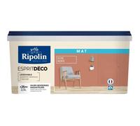 Ripolin Peinture intérieure Esprit Déco multi-supports Mat Ecolabel Lessivable 2,5L Ocre Nubie