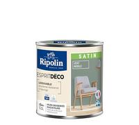 RIPOLIN - Esprit Déco Multi-supports - Vert nobile - Satin - 0,5L
