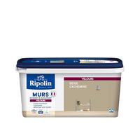 Ripolin Peinture intérieure multi-supports – Ultra couvrante Monocouche Velours Beige 2,5 L