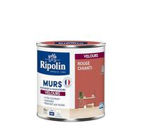 RIPOLIN Peinture Intérieure Multi-Supports Monocouche Rouge Chianti 0,5 L