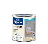 RIPOLIN Peinture Intérieure Multi-Supports Ultra Couvrante Gris Galet 0,5 L