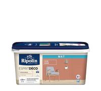 RIPOLIN Peinture Intérieure Multi-Supports Ultra Couvrante Ocre Nubie 2,5 L | Peinture Multi-Supports, Ultra-Couvrante et Lessivable, Séchage Rapide, Fabrication Francaise, Excellence Depuis 1888