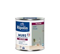 RIPOLIN Peinture Intérieure Multi-Supports Ultra Couvrante Vert Ficus 0,5 L