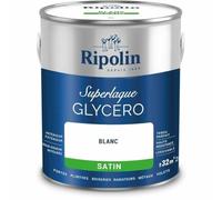Laque glycéro - RIPOLIN - 447559 - Blanc - Satin - 2 L