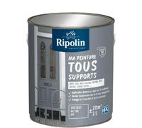 Ripolin Peinture multi-supports - Bleu-gris - RAL 7000 - Mat - 2 L