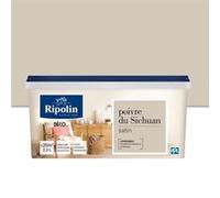RIPOLIN Peinture Murale Toutes Pieces - Poivre du Sichuan Satin, 2,5L G