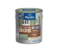 RIPOLIN Peinture pour bois intérieur et extérieur - Vert olivier Ral 6021 satin - 2,5 L