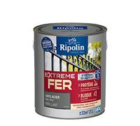 Extrême fer gris acier RAL 7012 brillant - RIPOLIN - 2 L