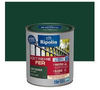 RIPOLIN Peinture pour Fer Extérieur - Vert Basque Brillant, 0,5L