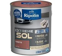 Ripolin Peinture sol Tomette satin - Intérieur & Extérieur - Haute résistance - 2,5 L