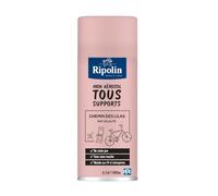 RIPOLIN, Solution Vélo, Aérosol Peinture, Finition Mate, Format Spray pour une application rapide, Ne coule pas, Riche en pigment, Résiste aux UV et conditions extérieures - Chemin Lilas - 400 ml