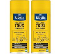 RIPOLIN, Solution Vélo, Aérosol Peinture, Finition Mate, Format Spray pour une application rapide, Ne coule pas, Riche en pigment, Résiste aux UV et conditions extérieures - Maillot Jaune - 400 ml