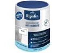 RIPOLIN - Sous-Couche Anti-Humidité Intérieur - Supports Humides ou Difficiles - Fixe les Fonds Poreux - Haute Protection - Masque les Auréoles & Taches d'Humidité - Mat - 0,75L - Blanc