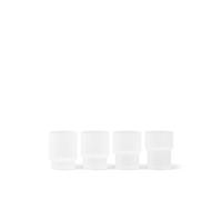 Ripple Glass Petit 6 Ml Lot de 4 Glacé